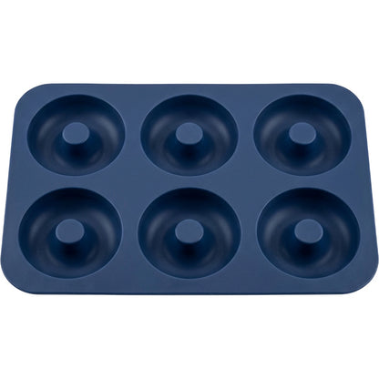 Kovl Silicone Donut Baking Mold Navy 6 Cavity