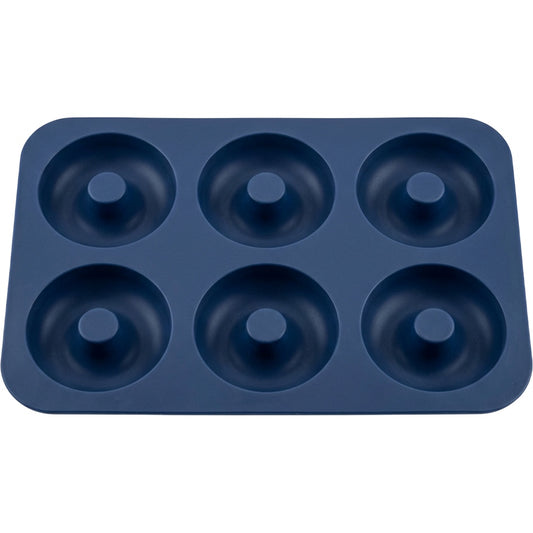 Kovl Silicone Donut Baking Mold Navy 6 Cavity